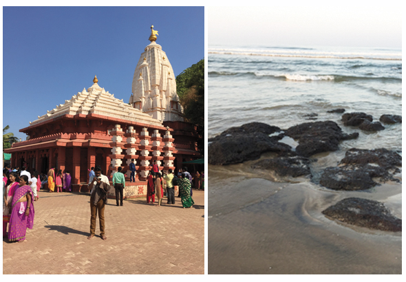 While Goa is the major tourist destination, the beaches near Ganapatipule are exquisite as well. The oceanside Ganesh temple at Ganapatipule was a favorite place of worship for Madhavrao Peshwa’s wife, Ramabai. 