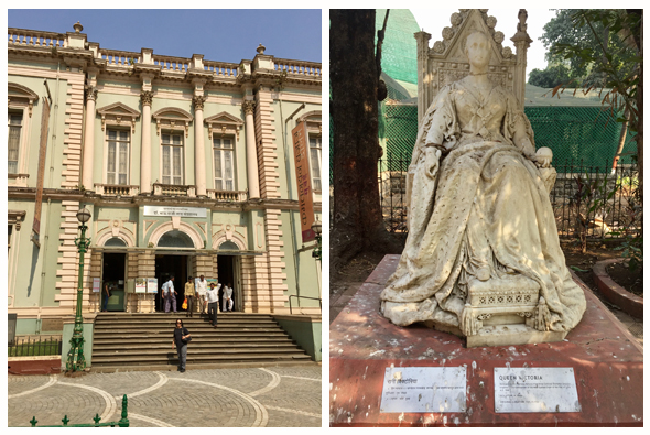 The Bhau Daji Lad museum (formerly Victorial and Albert) was restored to its former glory, but a statue of the Queen is relegated to a back alley.