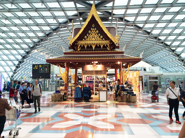 Bangkok’s Suvarnabhumi Airport Concourse