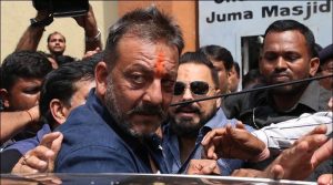 An arrest warrant has been issued against Sanjay Dutt for non-appearance in court.