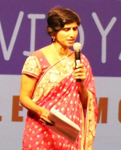 The program emcee, Roopal Shah