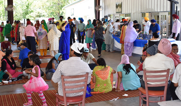 The Vaisakhi mela held this past Saturday, May 13 at the SNC, which brought out several thousand people to pray, celebrate, eat langar and play sports.