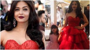 Several pictures and videos having Aishwarya Rai and daughter Aaradhya are doing the rounds on social media.