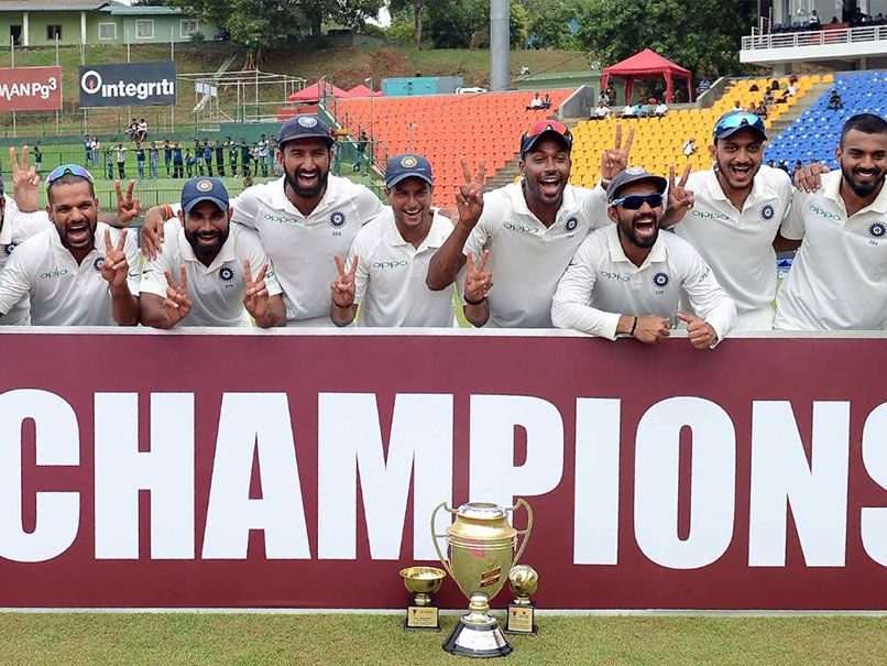 India beat Sri Lanka by an innings and 171 runs in the third Test to win the series 3-0.
