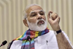 On the three years of Mann Ki Baat, Narendra Modi said people have been at the centre of the radio programme and it succeeded in connecting directly with the people because of the involvement shown by the people of the country. Photo: PTI