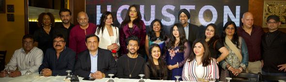 Organizers and the Radio Dabang team with Sonu & Neha Kakkar during the exclusive meet and greet at Mai Colachi restaurant on Thursday, November 16.