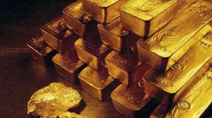 Globally, gold fell 0.06 per cent to USD 1,274.80 an ounce in Singapore. (File/Photo)