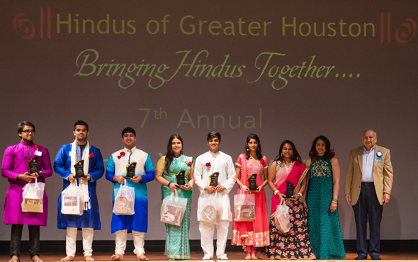 Mukund Nair, Harsh Mehta, Siddhant Ahuja, Govinda Ramirez, Shial Gajjar, Nikita Zamwar, Haripriya Sundara Murthy, Suhag Shukla (Chief Guest), and Devinder Mahajan. Picture from last years award ceremony.