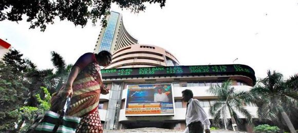 The BSE Sensex plunged 792.17 points to end at a near six-month low of 34,376.99, while the broader NSE Nifty dropped 282.80 points to 10,316.45.